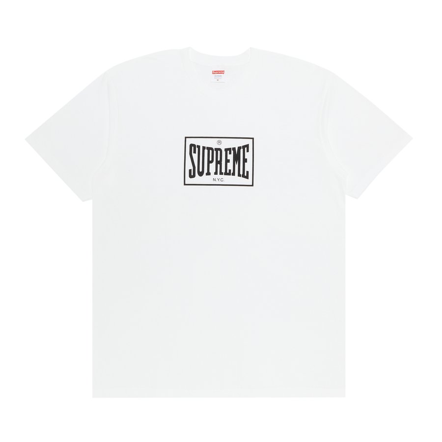 Supreme FW23 Warm Up Tee White