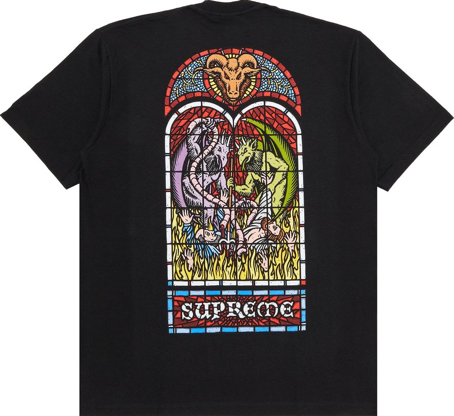Supreme FW23 Worship Tee Black