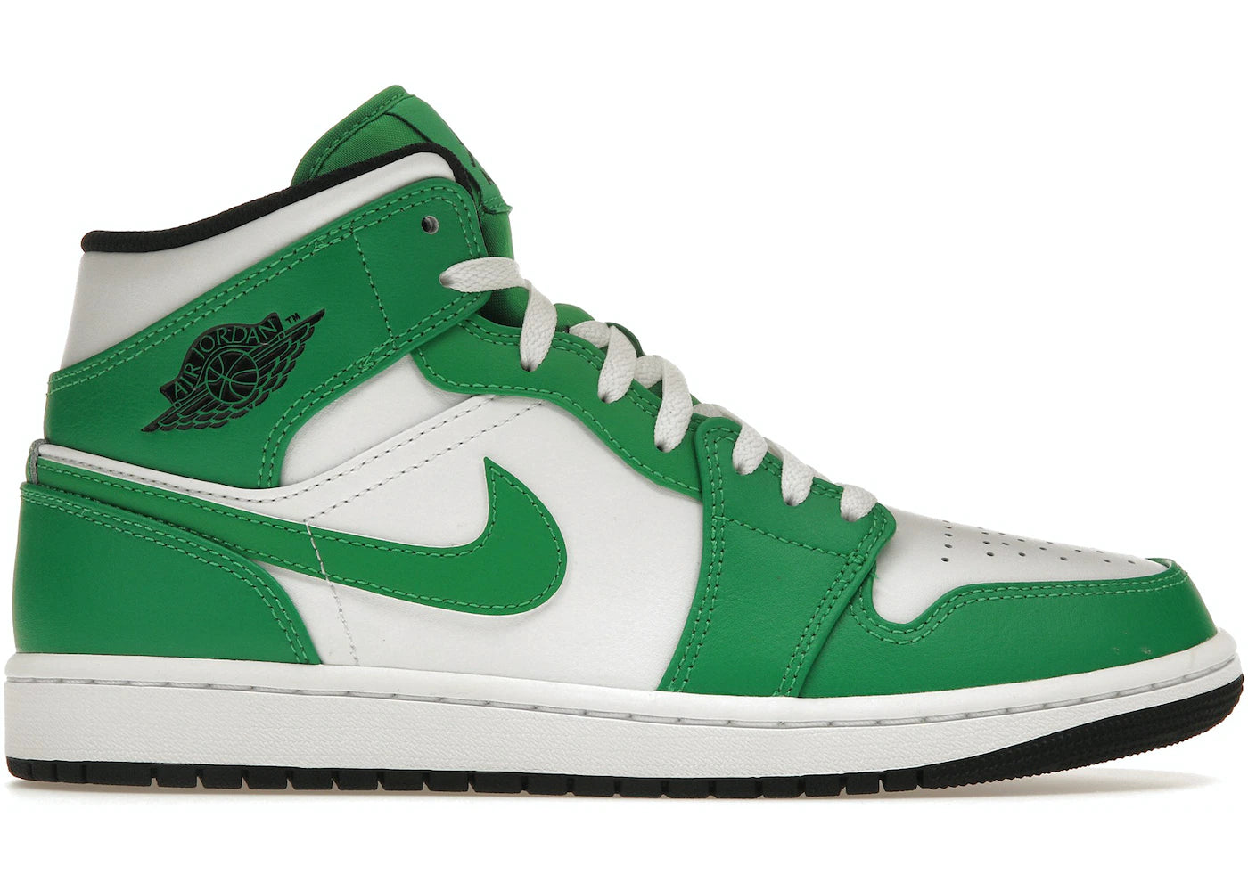 Jordan 1 Mid 'Lucky Green' GS
