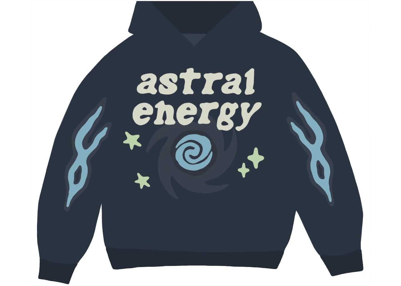 Broken Planet Market - Astral Energy Hoodie 'Outer Space Blue'