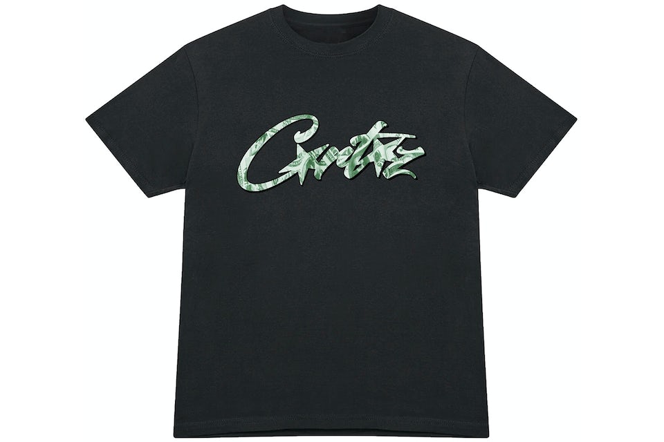 Corteiz Dollar Tee - Black/Green