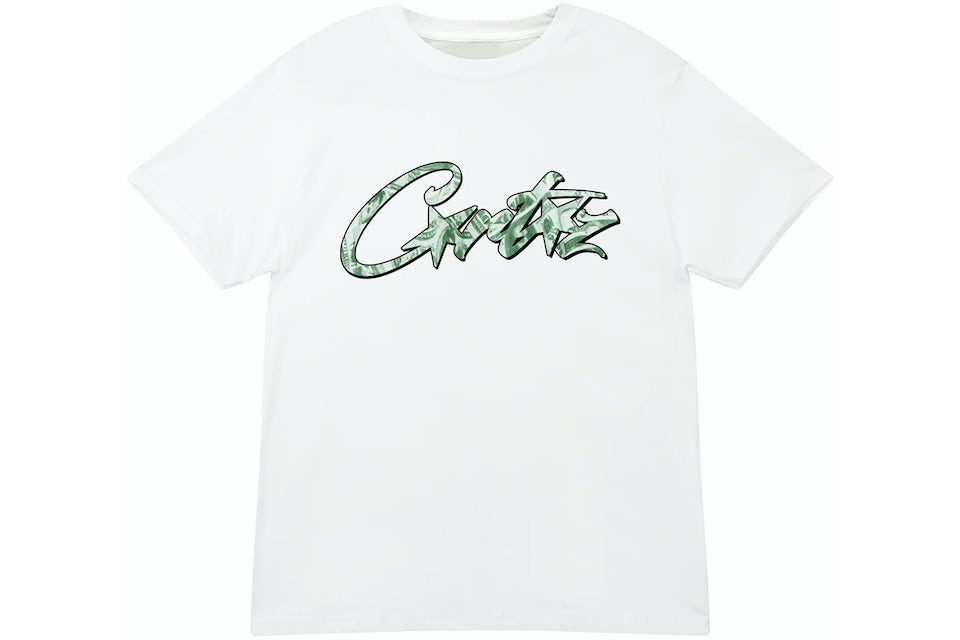 Corteiz Dollar Tee - White/Green