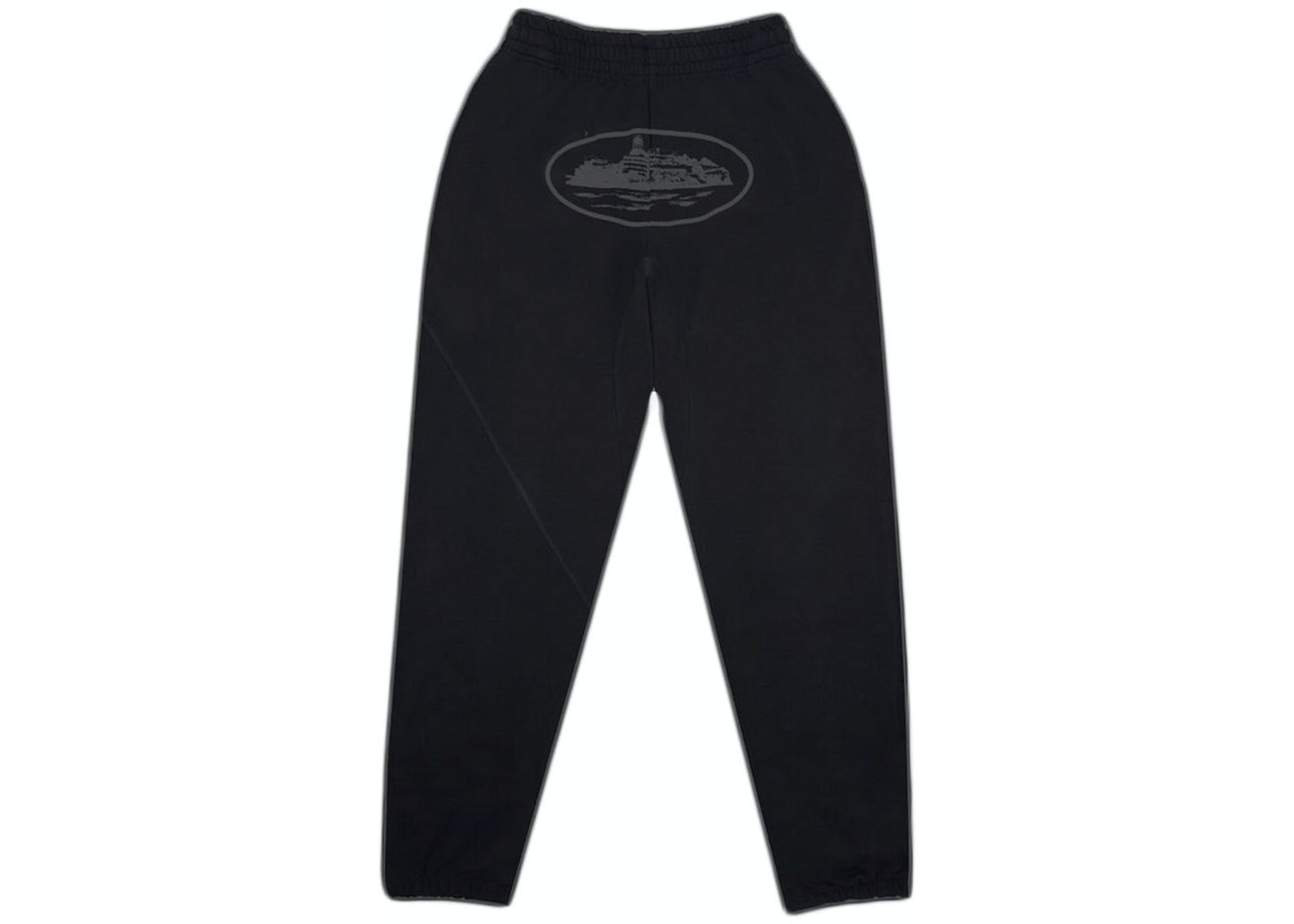 Corteiz OG Alcatraz Bottoms - Triple Black