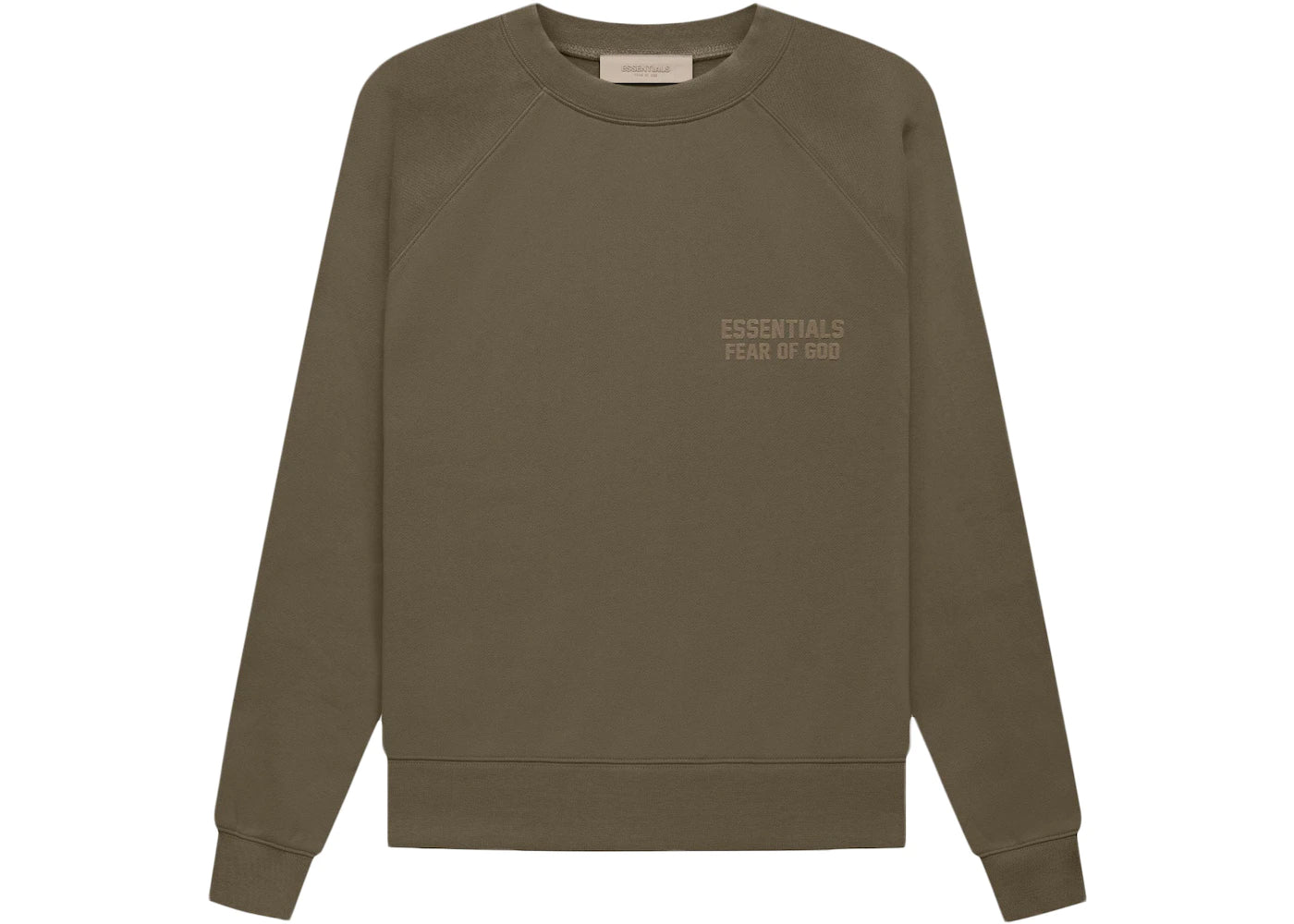 Fear of God Essentials Crewneck - Wood FW22