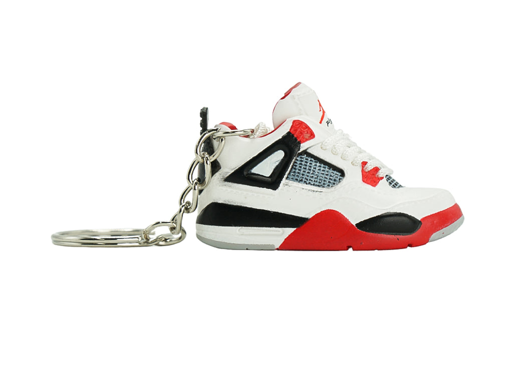 Jordan 4 Fire Red Keyring