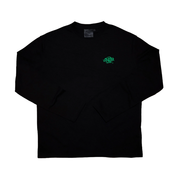 SYNA Synarchy Long Sleeve Tee - Black/Green
