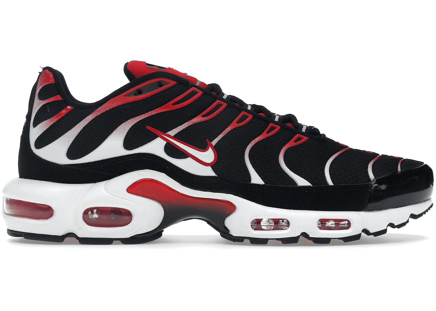 Air Max Plus TN 'Black White University Red'