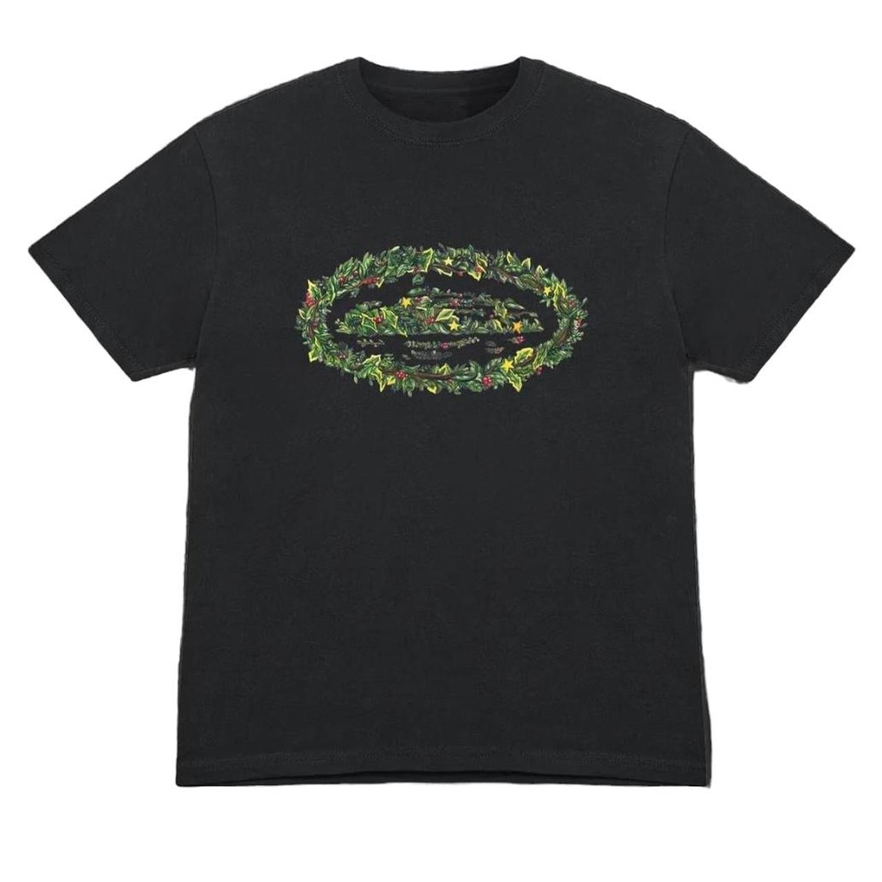 Corteiz Wreath Alcatraz Tee - Black