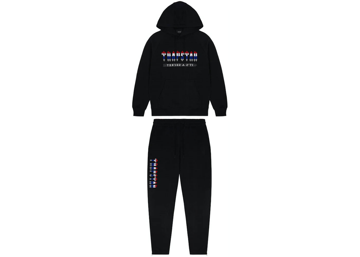 Trapstar Chenille Decoded 2.0 Revolution Tracksuit 'Black'