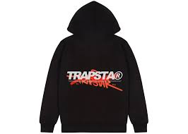 Trapstar Trespass Hoodie 'Black/Infrared'