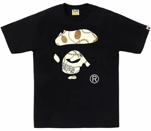 BAPE Jewels Ape Face Tee Black