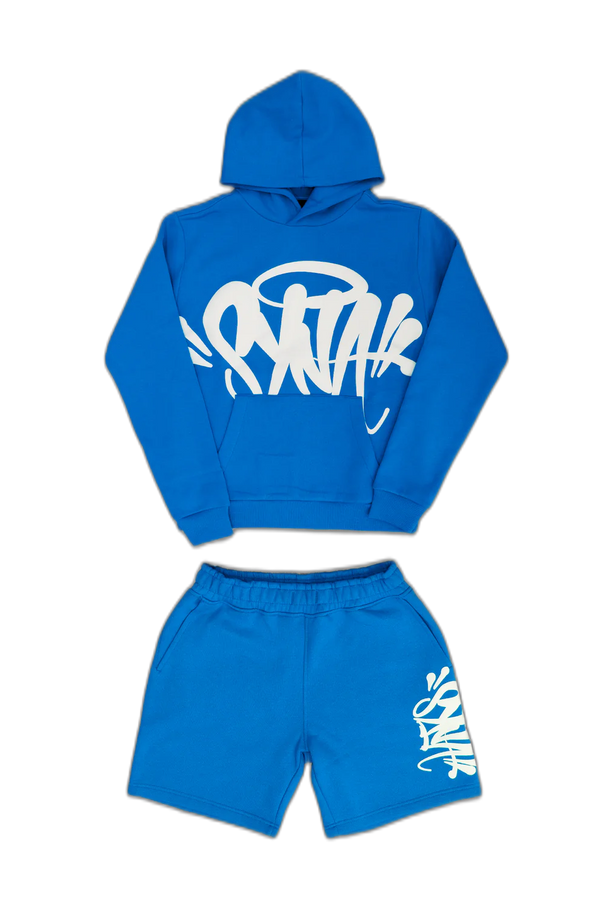 Team SYNA Hood Twinset - Blue/White