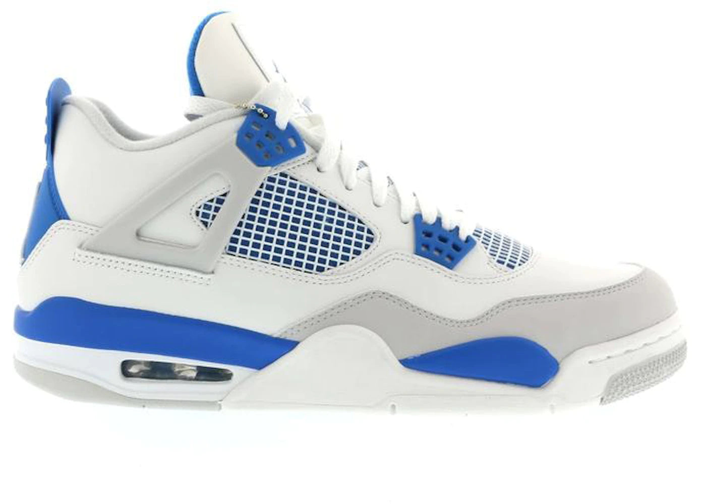 Blue white jordan deals 4