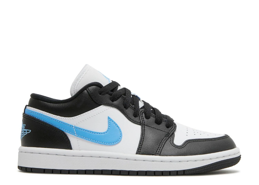 Jordan 1 Low 'Black University Blue' (W)