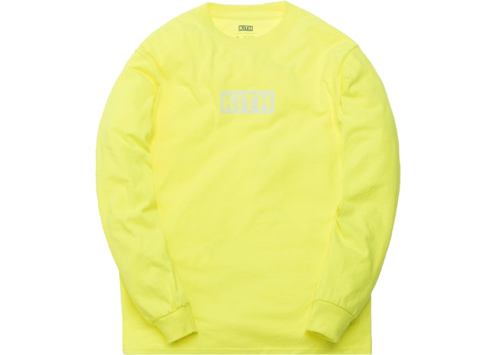 Kith Reflective L/S Tee - Citron