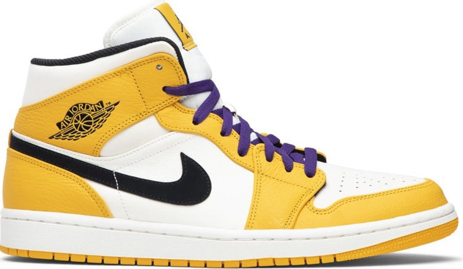 Jordan 1 Mid 'Lakers'