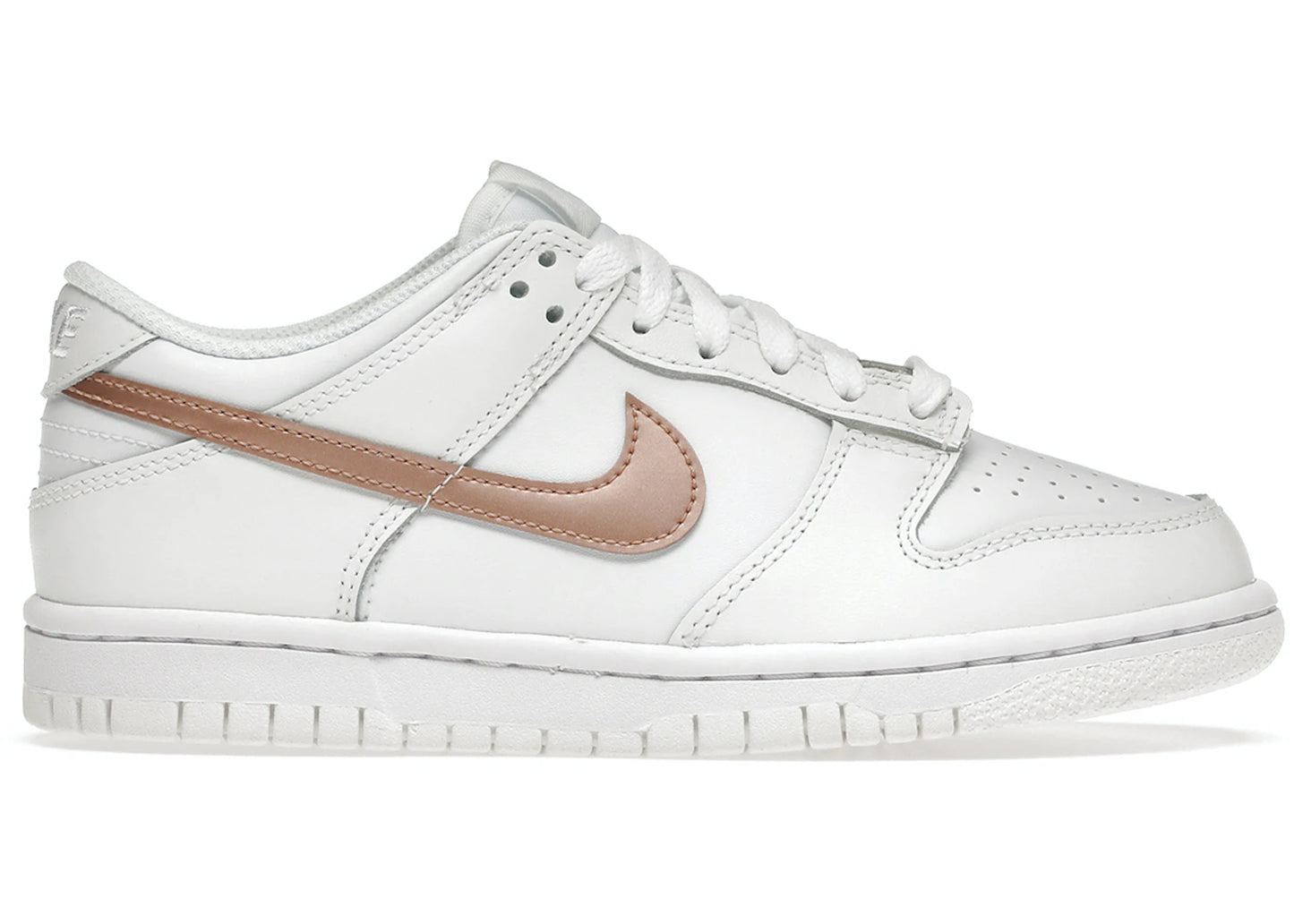 Dunk Low 'White Pink' (GS)