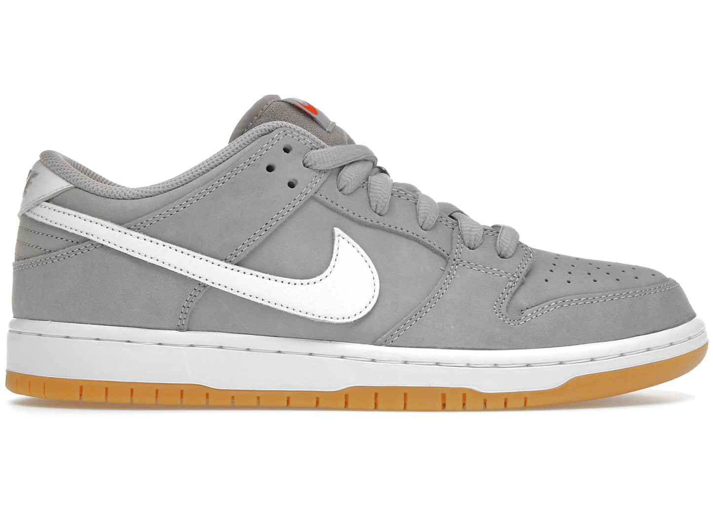 Nike SB Dunk Low Pro ISO 'Orange Label Wolf Grey Gum'