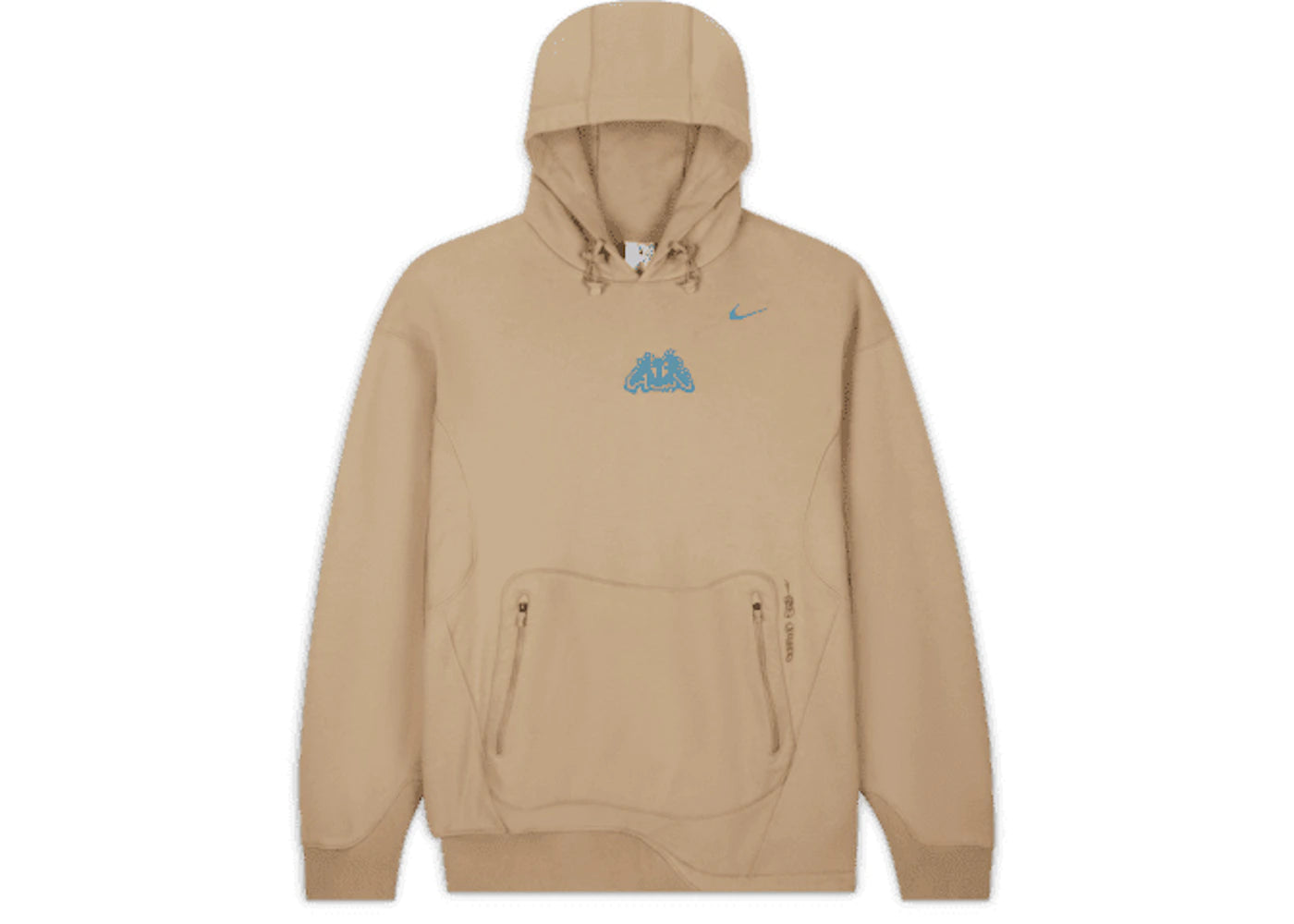 Off-White x Nike 006 Fleece Hoodie 'Beige'