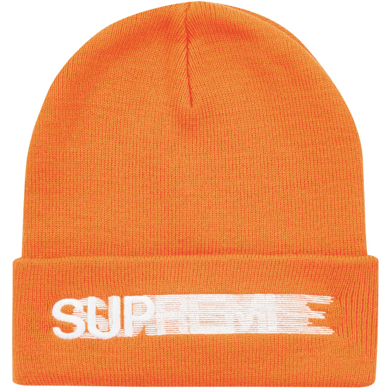 Supreme Motion Logo Beanie - SS23 Orange