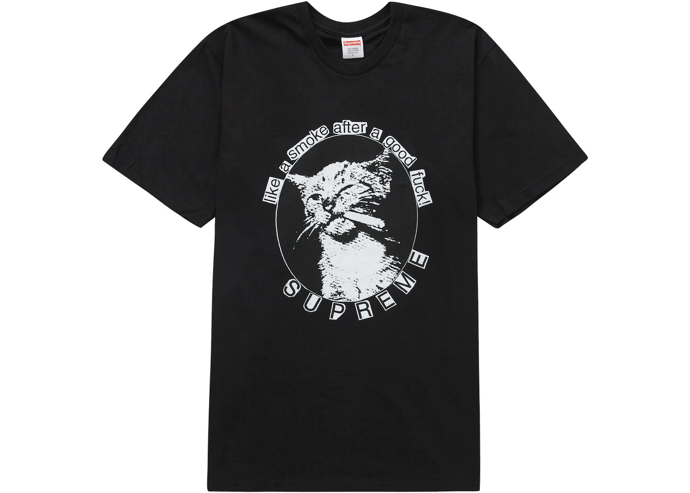 Supreme Smoke Tee - Black SS23