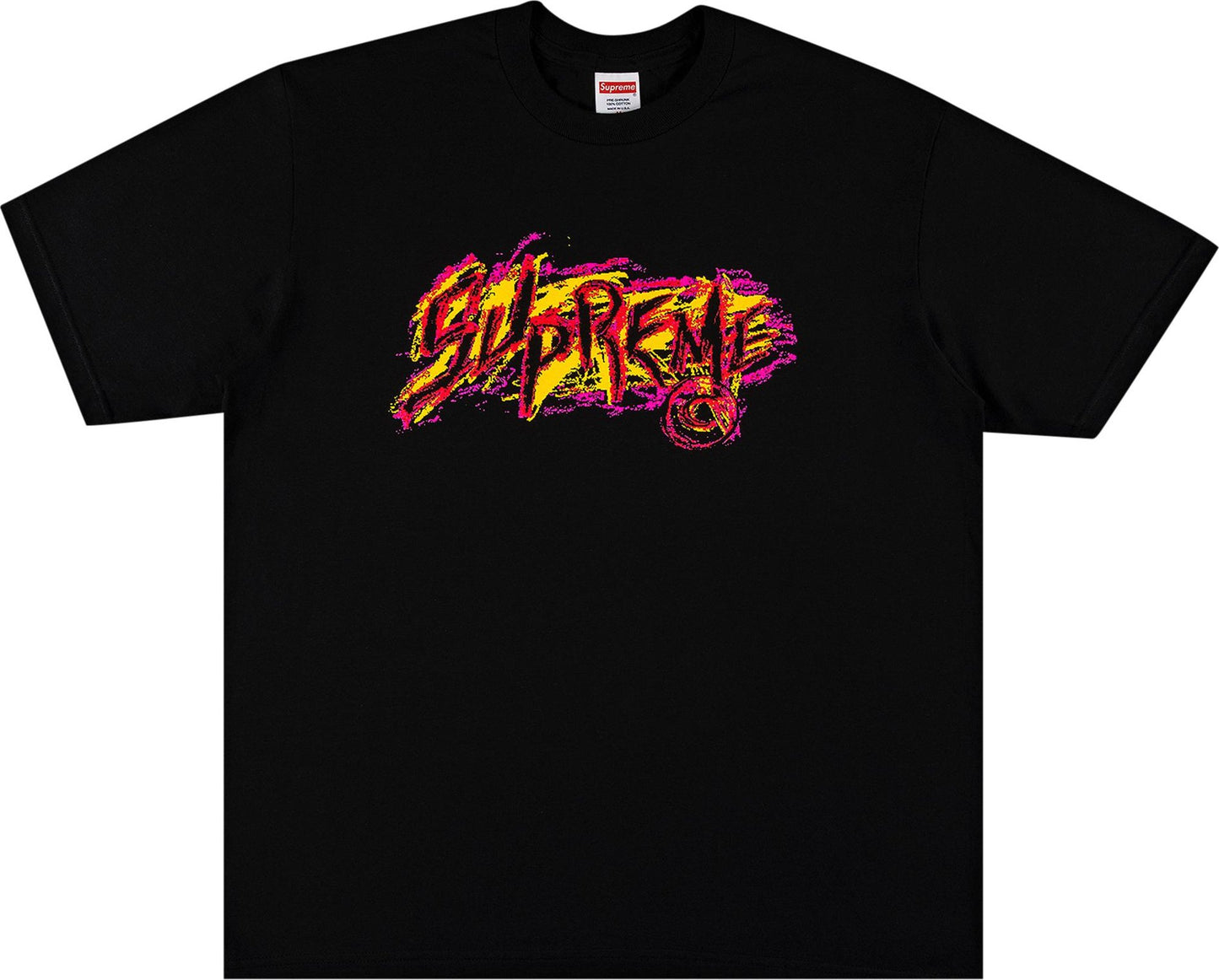 Supreme Scratch Tee - Black