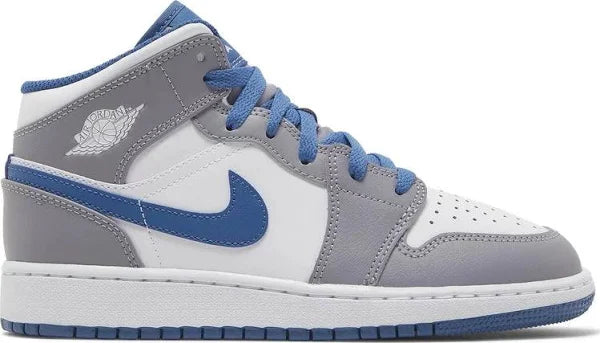 Jordan 1 Mid True Blue (GS)