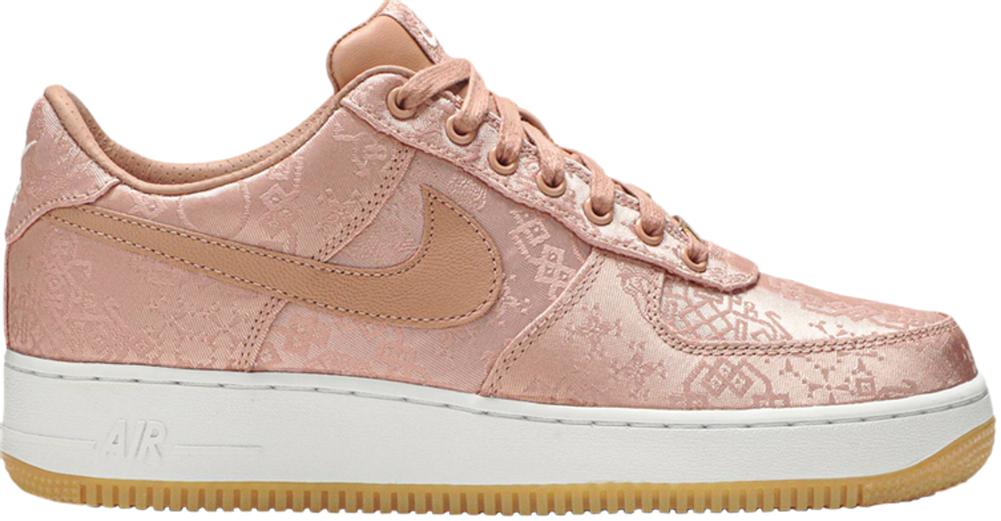 CLOT x Air Force 1 Low Premium 'Rose Gold Silk' Special Box