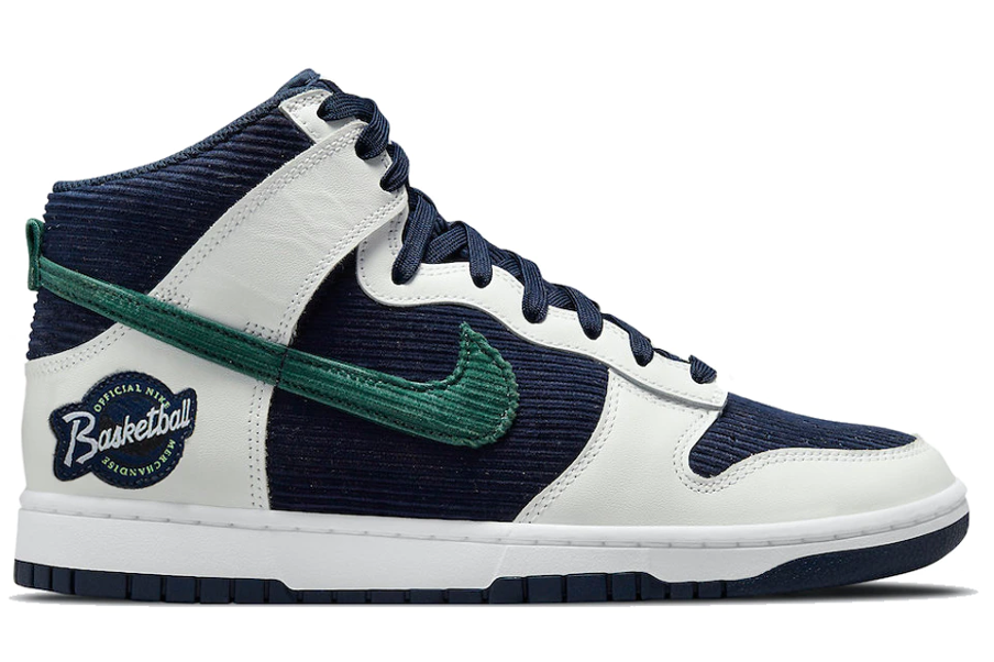 Nike Dunk High Sports Specialties White Navy