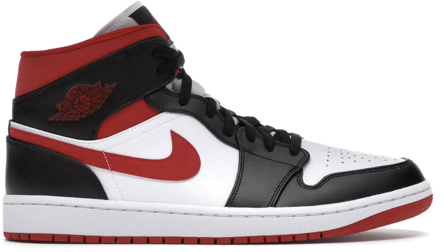 Jordan 1 Mid Gym Red Black White (GS)