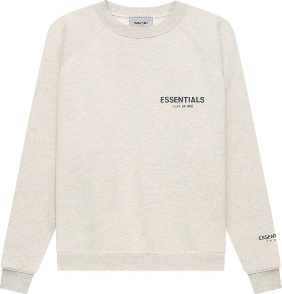 Fear of God - Essentials Crewneck - Light Heather Oatmeal