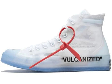 Off white converse sales blue