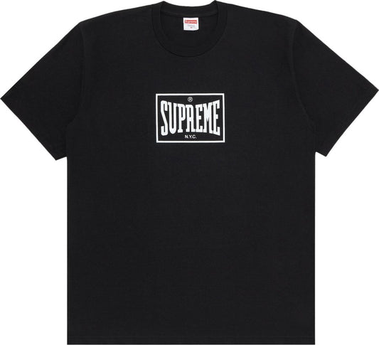 Supreme FW23 Warm Up Tee Black