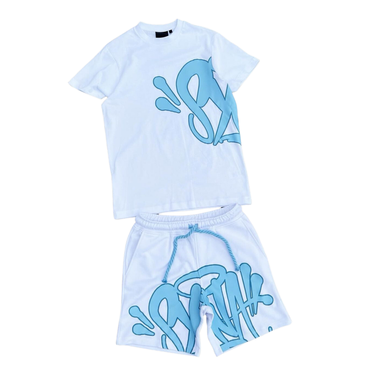 Syna World - Logo Twinset 'White/Baby Blue' (AU Exclusive)