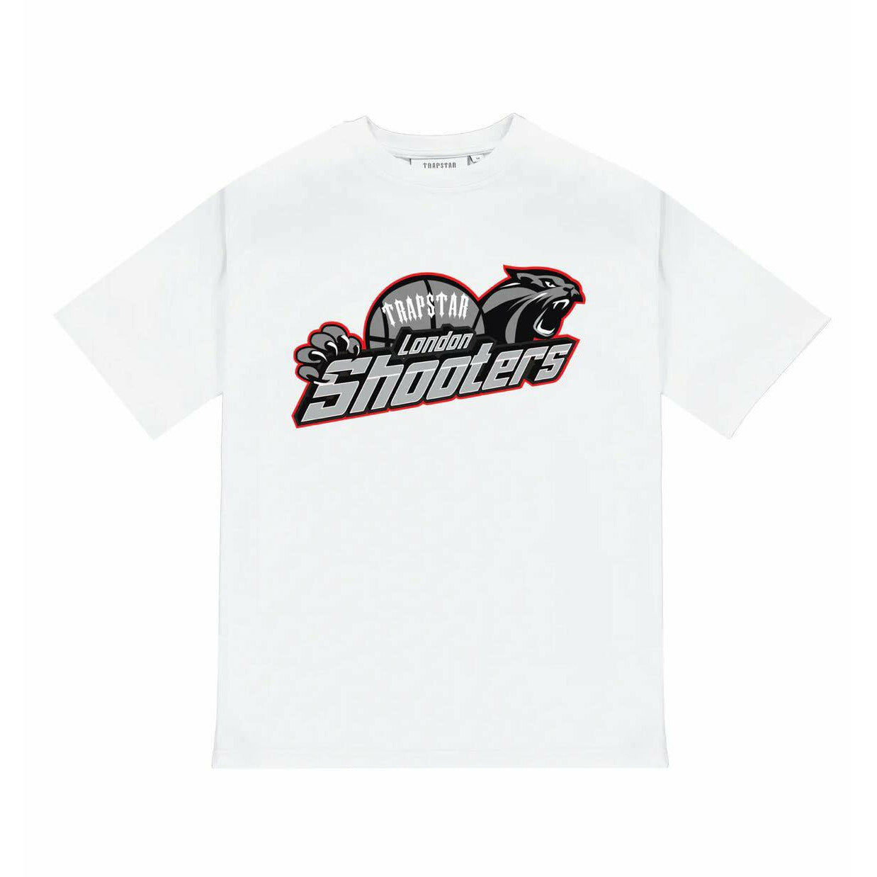 Trapstar Shooters Tee - Grey/Red – FLUENT STORE