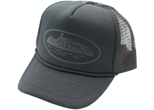 Corteiz - Alcatraz Trucker Hat 'Triple Black'