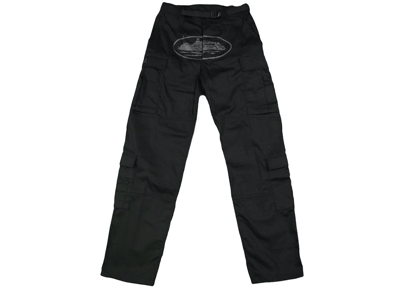 Corteiz - Guerillaz Cargo Pants 'Triple Black'