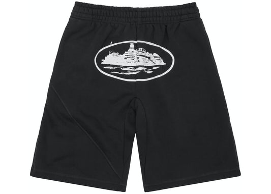 Corteiz OG Alcatraz Shorts - Black