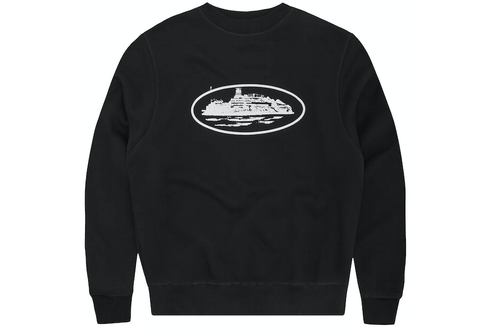 Corteiz OG Alcatraz Sweatshirt- Black