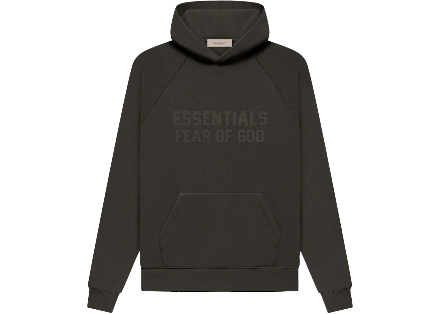 Essentials Hoodie Fear of God - Off Black FW22