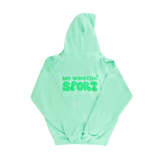 Mr Winston Hoodie 'Apple Green'