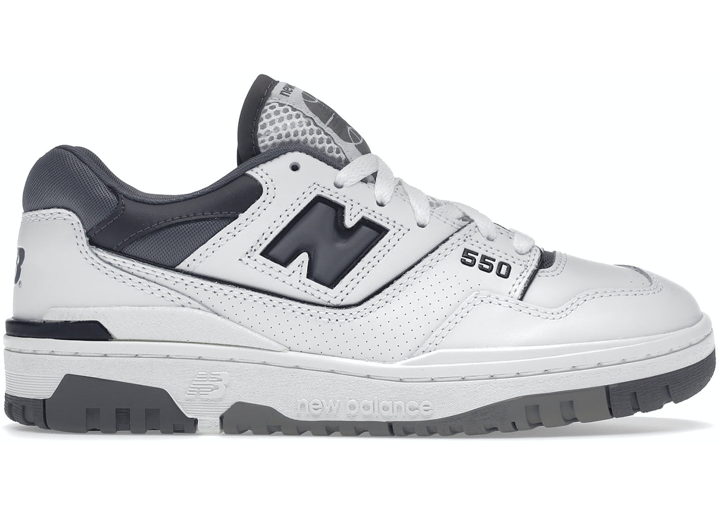 New Balance 550 White Grey Dark Grey - SALE