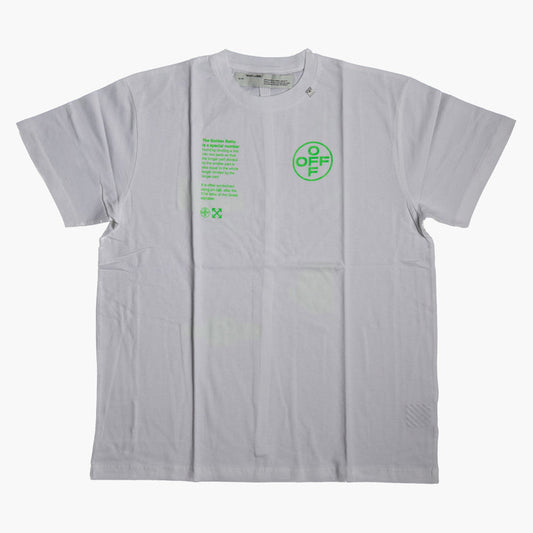 Off-White Golden Ratio Tee White/Green