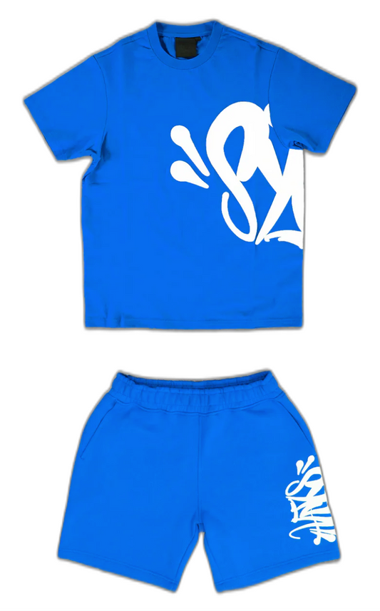 SYNA World Shorts Set - Blue/White