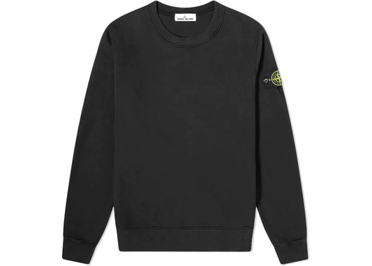 Stone Island Dyed Crewneck Sweatshirt 'Black'