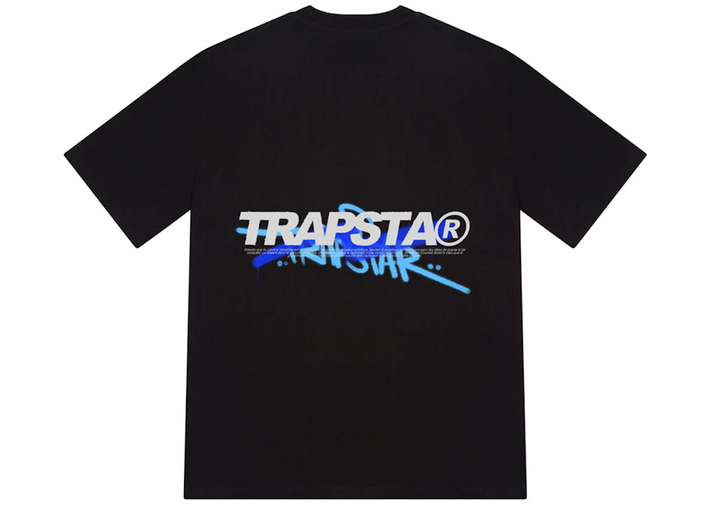 Trapstar Trespass Tee - Black/Blue