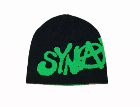 Syna World -  Synarchy Beanie Black/Green (Reversible)