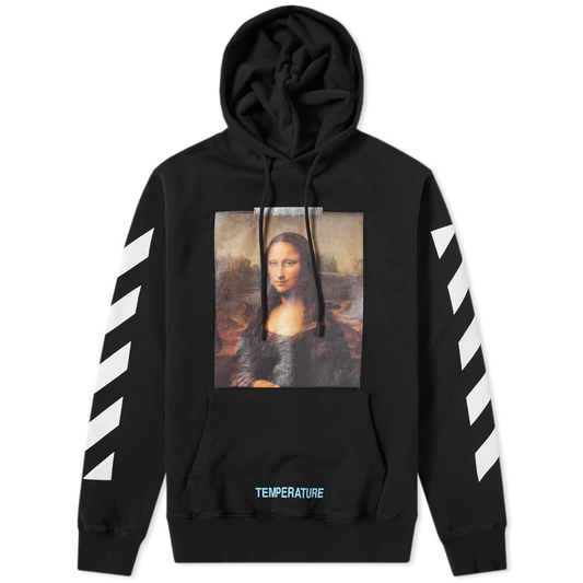 Off-White Mona Lisa Temperature Hoodie 'Black'