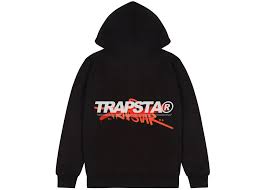 Trapstar Trespass Hoodie 'Black/Infrared'