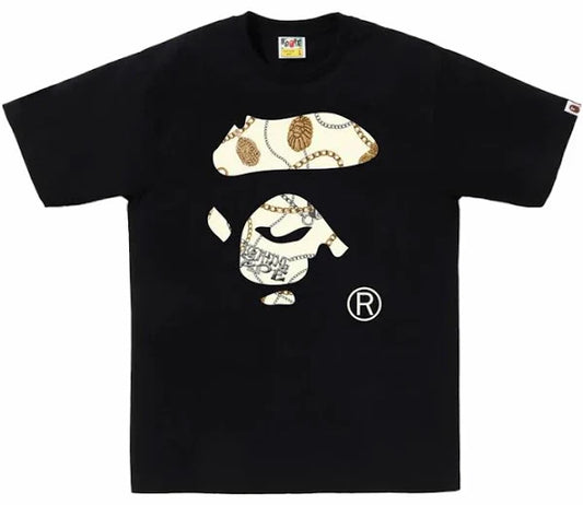 BAPE Jewels Ape Face Tee Black